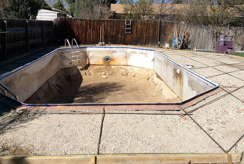 Lookout Mountain pool (liner, restore bottom)
