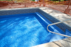 Golden Champion pool (replaced wall, deck and stair and liner installation)