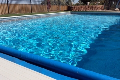 Henderson pool with automatic <a href="https://americanpoolsdenver.com/documents/2016/03/coverstar-eclipse-brochure.pdf" target="_blank">CoverStar Cover</a> and <a href="https://americanpoolsdenver.com/american-pools-vinyl-pattern-selector/" target="_blank">custom liner</a>