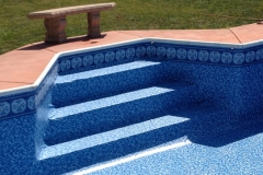 Champion pool remodel (swimout stairs)