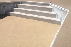 Greenwood Village pool (double stair/bench combo, liner)